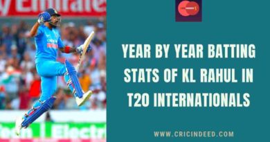 kl rahul t20I runs year by year