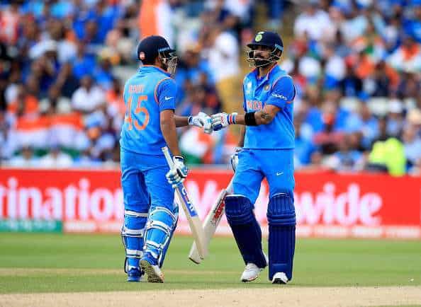 Rohit Sharma and Virat Kohli