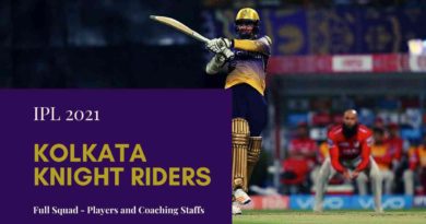 Kolkata Knight Riders IPL 2021 Squad