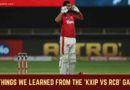 KXIP vs RCB Talking Points