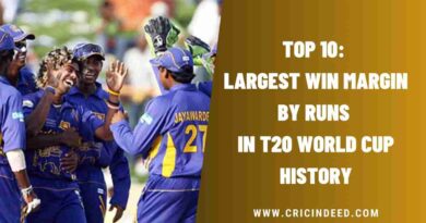 Top 10: Largest Win Margin by Runs in T20 World Cup History