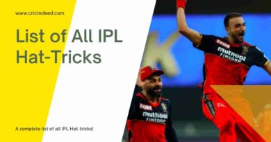 list of all ipl hattricks