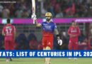 Stats: List of Centuries in IPL 2024