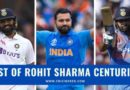 list of rohit sharma centuries in all three formats