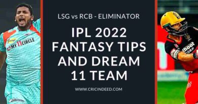 LSG VS RCB 2022 ELIMINATOR IPL DREAM11 PREDICTION