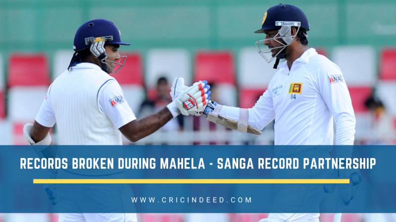 Mahela - Sanga 624 runs partnership