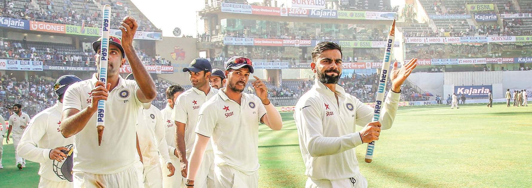 Virat Kohli and team