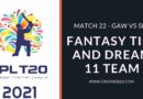 MATCH 22 GAW VS SLK CPL 2021