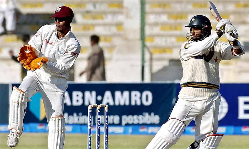 Mohammad Yousuf scored 655 Runs vs WI in a 3 Match Test Series in 2006