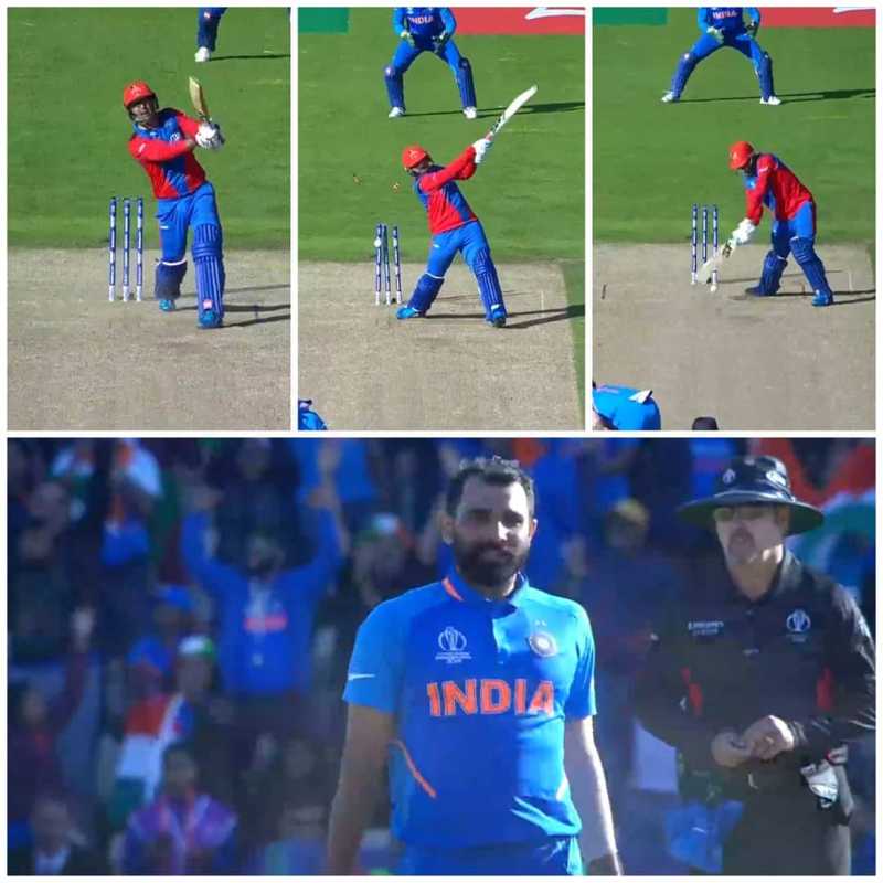 shami hat trick in cricket world cup 2019