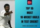 Most 10-Wicket Hauls in Test Cricket