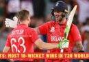 Stats: Most 10-Wicket Wins in T20 World Cup