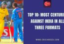 most 100s against india in all three formats