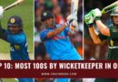 most 100s by wicket keeper in odi