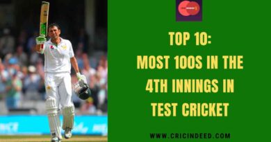 most 100s in 4th innings in test