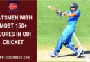 most 150s in odi