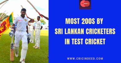 most 200s by sri lanka cricketers in test