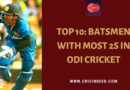 most 2s in odi