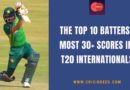 most 30+ in t20