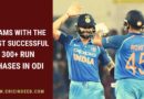 Most 300+ run chase in ODI