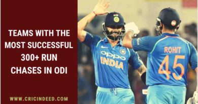 Most 300+ run chase in ODI