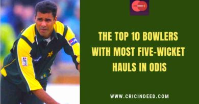 most 5 wicket hauls in odi