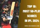 Top 10: Most 50-Plus Scores in IPL 2024