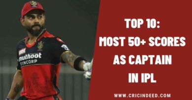 Top 10: Most 50+ Scores as Captain in IPL