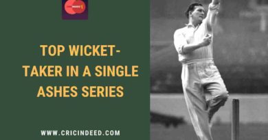most ashes wickets in a series