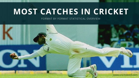 Most Catches in cricket by a fielder
