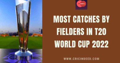 most catches in t20 world cup 2022