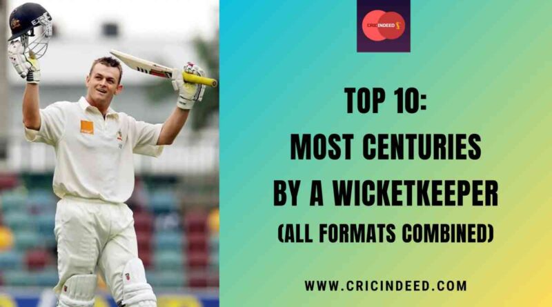 Top 10: Most Centuries by a Wicketkeeper in All Formats Combined