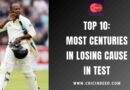 Most Centuries in Losing Cause in Test