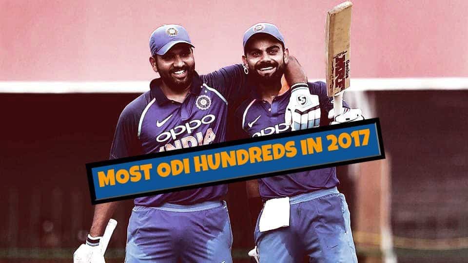 most centuries in odi 2017
