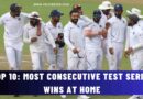 Most Consecutive Test Series Wins at Home