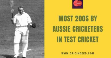 most double centuries by australian cricketers in test cricket