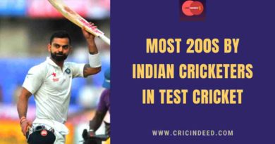 most double centuries by indian batters in test cricket