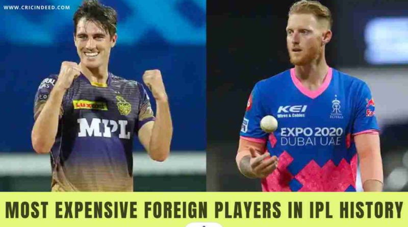 most expensive foreign players in ipl history