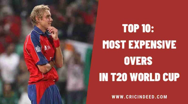 Top 10: Most Expensive Overs in T20 World Cup