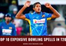 most expensive spells in t20i cricket