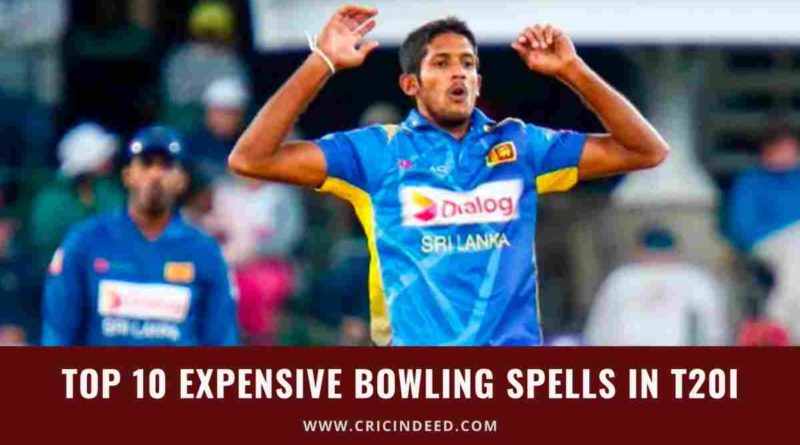 most expensive spells in t20i cricket