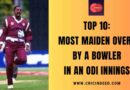 Top 10: Most Maiden Overs by a Bowler in an ODI Innings