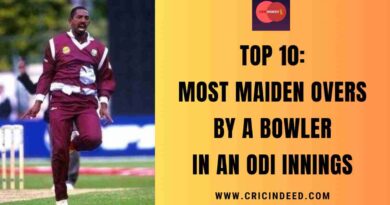 Top 10: Most Maiden Overs by a Bowler in an ODI Innings