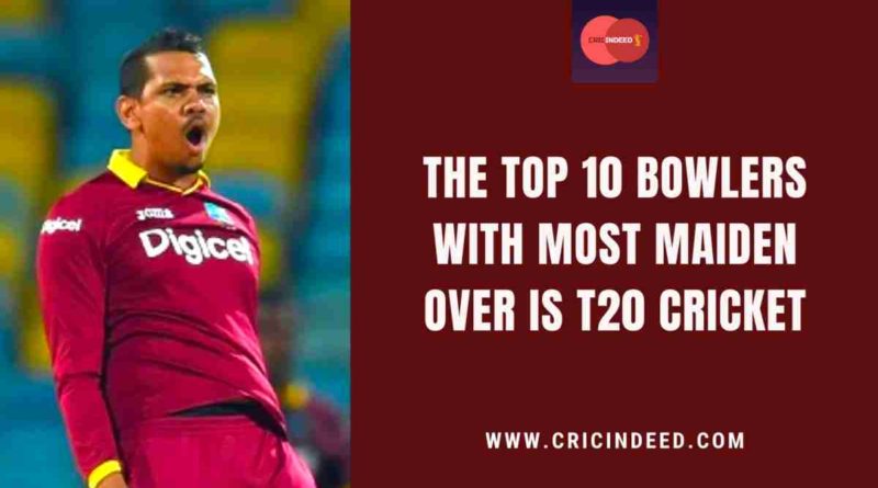 most maiden overs in t20s