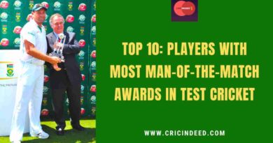 most man of the match in test