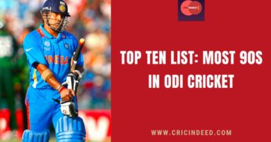 most nervous 90s in odi cricket