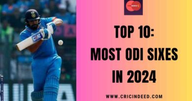 Most ODI Sixes in 2024