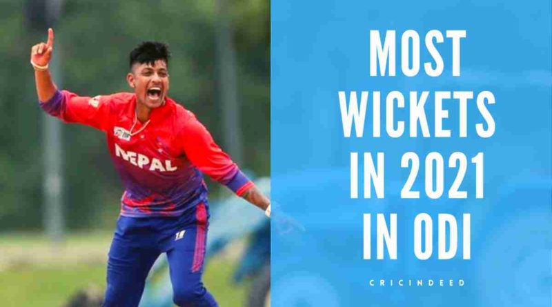 most wickets in odi in 2021