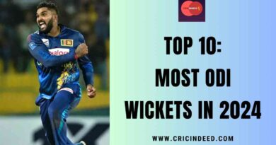 Most ODI Wickets in 2024