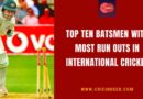 most run outs in international cricket